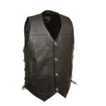 Men's Leather Vests