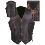 1056 - Live To Ride Leather Vest