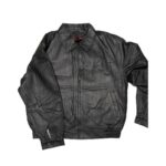 MC2020 - Men's Bomber Style Leather Jacket