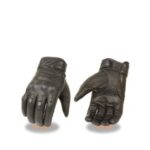 TN7500 - Men's Premium Leather Perforated Cruiser Gloves with Gel