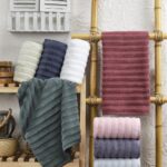 Burcu – Cotton Dobby Towels Set of 3 Pieces