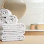 White Bath Towels