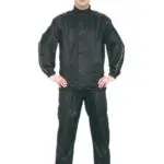Leathers Black Rain Suit