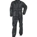 Men’s Black Rain Suit Oxford Nylon